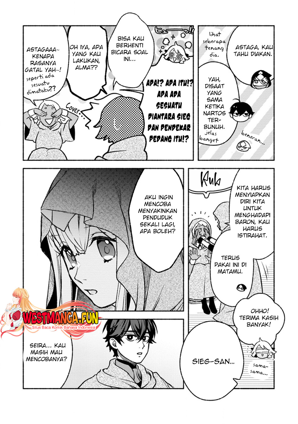 Sono Monban, Saikyou ni Tsuki: Tsuihou sareta Bougyoryoku 9999 no Senshi, Outo no Monban toshite Musou suru Chapter 29 - halaman 5