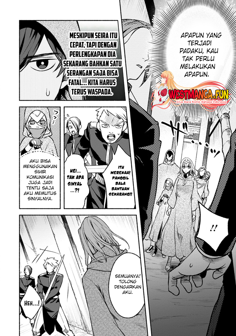 Sono Monban, Saikyou ni Tsuki: Tsuihou sareta Bougyoryoku 9999 no Senshi, Outo no Monban toshite Musou suru Chapter 29 - halaman 8