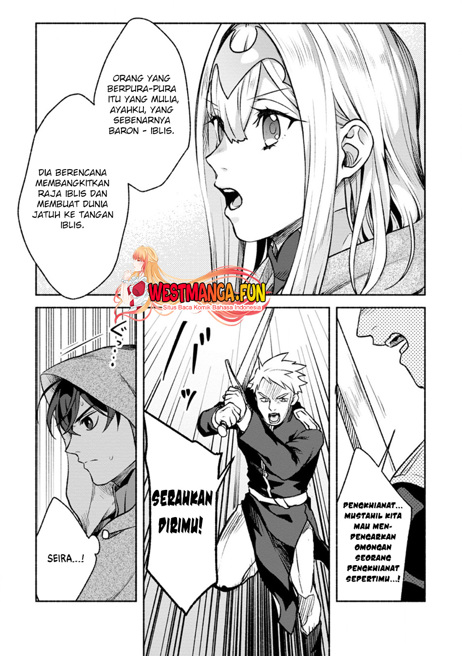 Sono Monban, Saikyou ni Tsuki: Tsuihou sareta Bougyoryoku 9999 no Senshi, Outo no Monban toshite Musou suru Chapter 29 - halaman 9