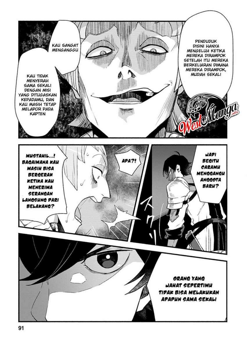 Sono Monban, Saikyou ni Tsuki: Tsuihou sareta Bougyoryoku 9999 no Senshi, Outo no Monban toshite Musou suru Chapter 3 - halaman 33