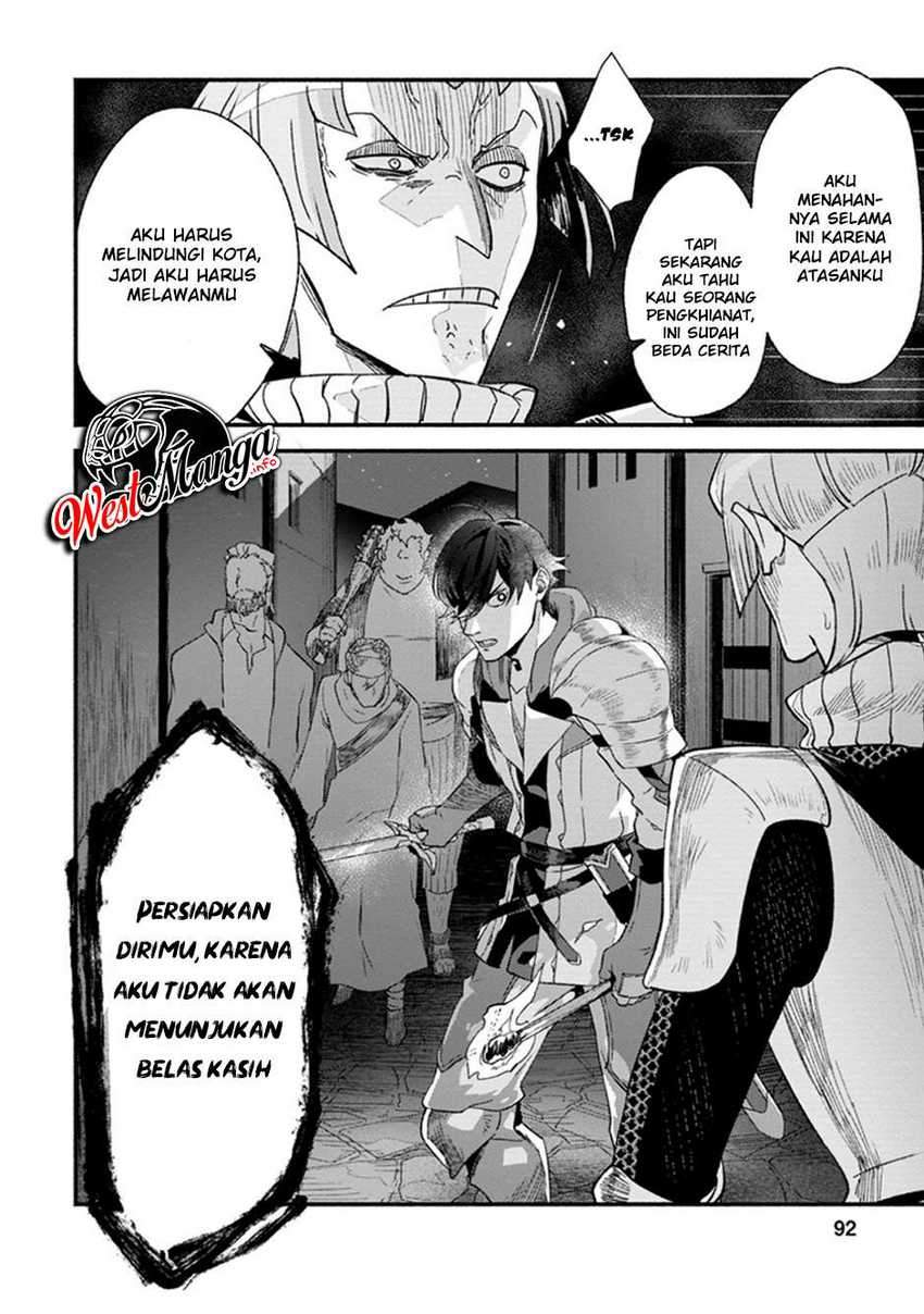 Sono Monban, Saikyou ni Tsuki: Tsuihou sareta Bougyoryoku 9999 no Senshi, Outo no Monban toshite Musou suru Chapter 3 - halaman 34