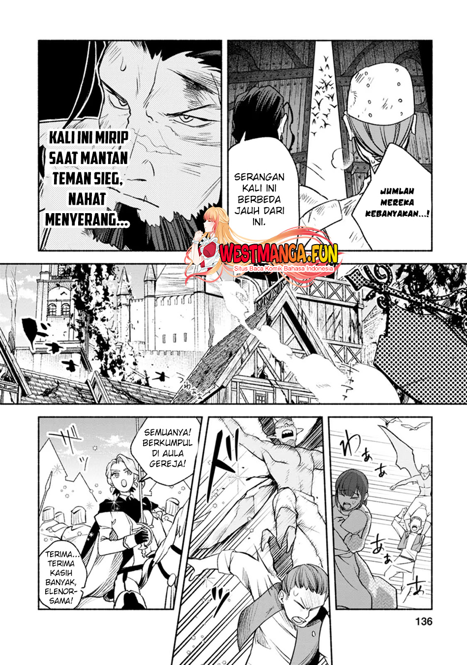 Sono Monban, Saikyou ni Tsuki: Tsuihou sareta Bougyoryoku 9999 no Senshi, Outo no Monban toshite Musou suru Chapter 30 - halaman 4