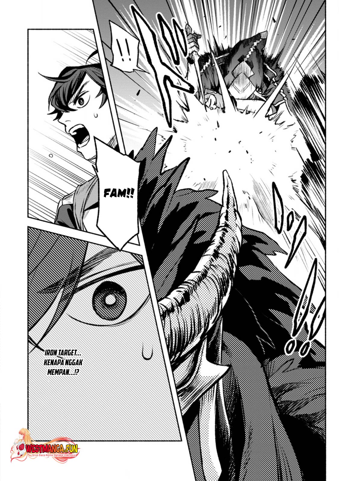 Sono Monban, Saikyou ni Tsuki: Tsuihou sareta Bougyoryoku 9999 no Senshi, Outo no Monban toshite Musou suru Chapter 31 - halaman 13