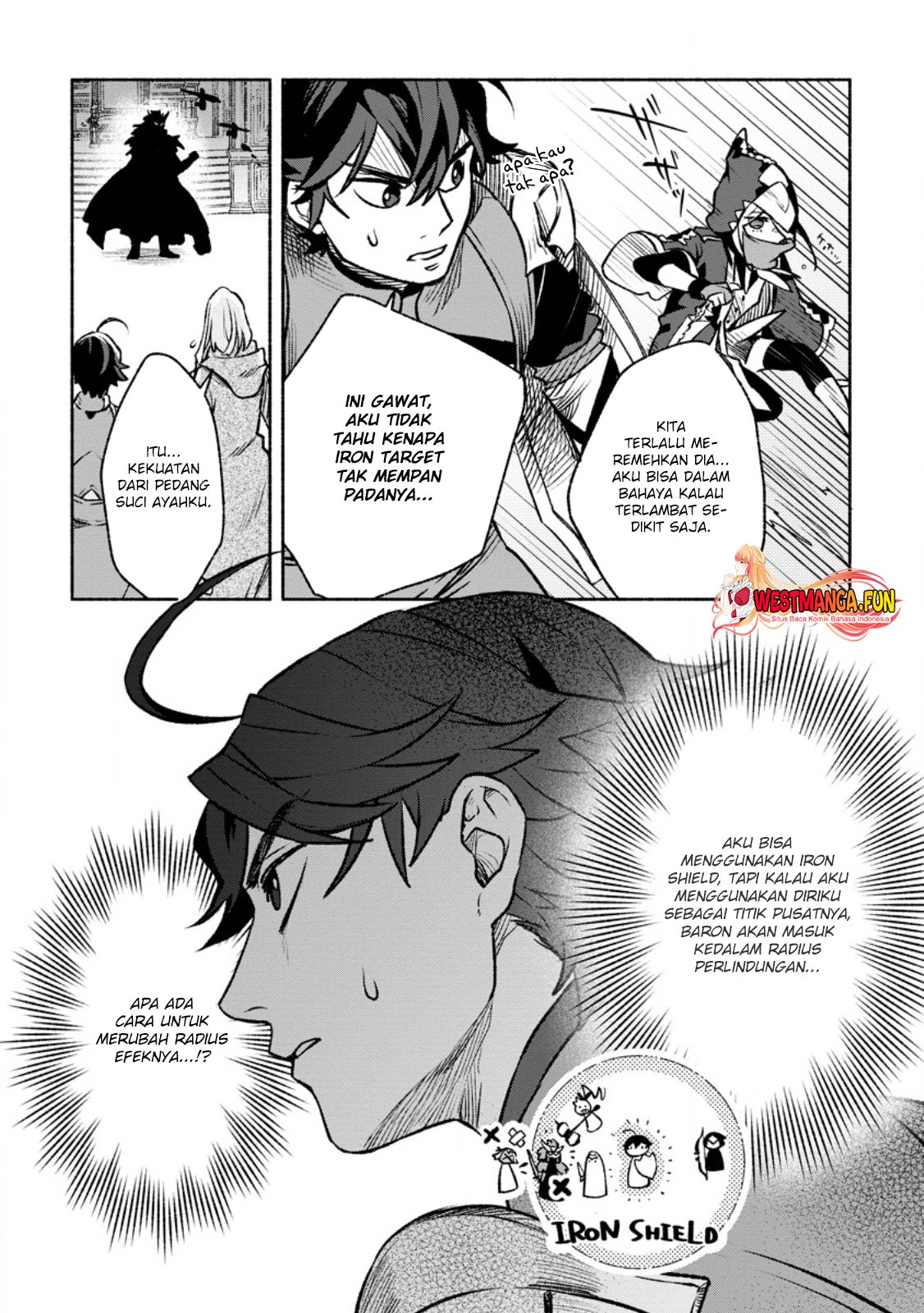 Sono Monban, Saikyou ni Tsuki: Tsuihou sareta Bougyoryoku 9999 no Senshi, Outo no Monban toshite Musou suru Chapter 31 - halaman 14