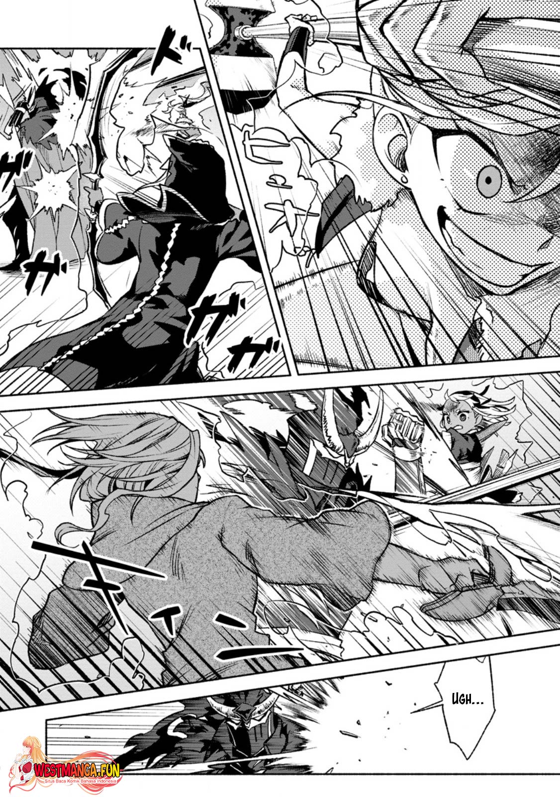 Sono Monban, Saikyou ni Tsuki: Tsuihou sareta Bougyoryoku 9999 no Senshi, Outo no Monban toshite Musou suru Chapter 31 - halaman 21