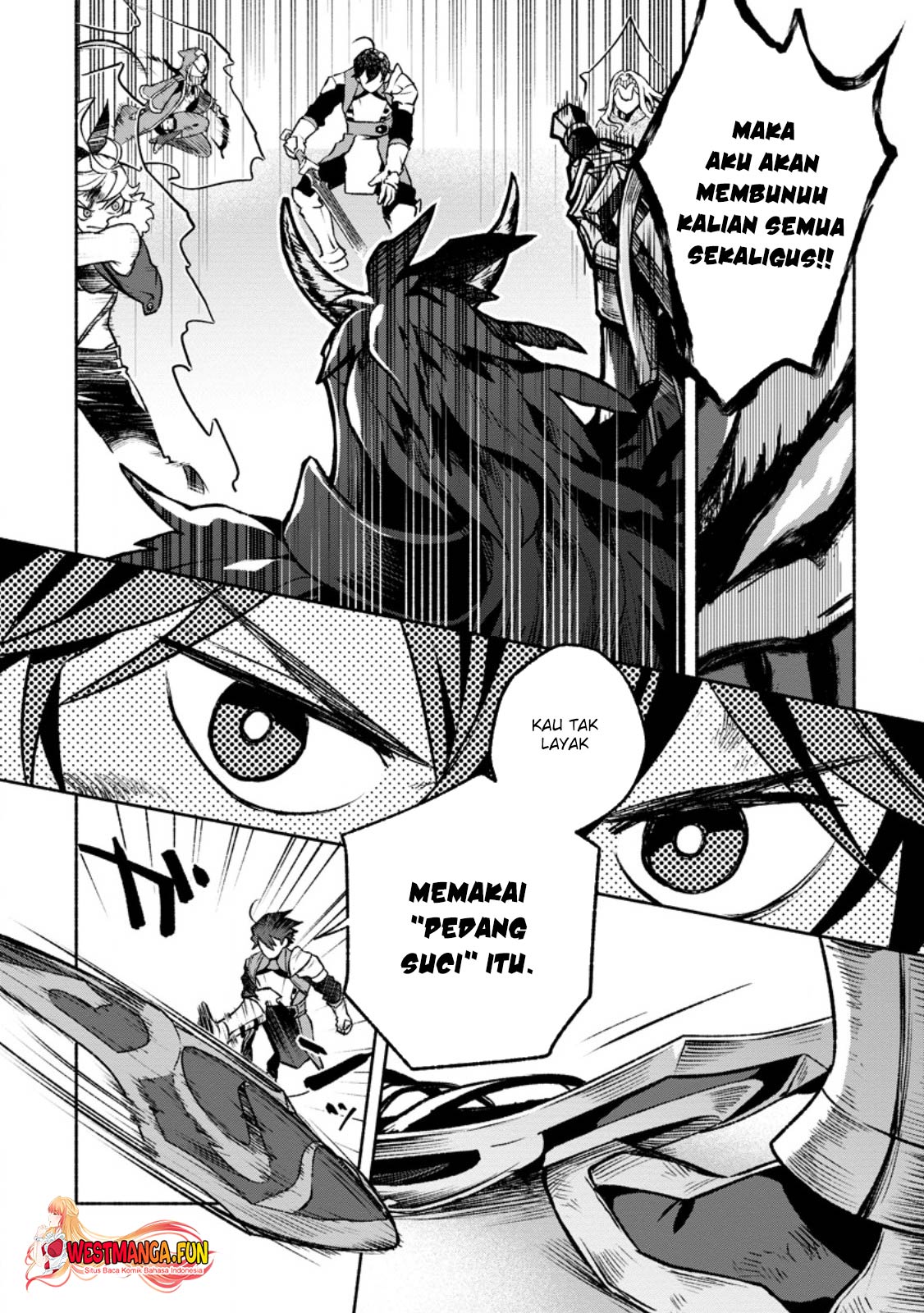 Sono Monban, Saikyou ni Tsuki: Tsuihou sareta Bougyoryoku 9999 no Senshi, Outo no Monban toshite Musou suru Chapter 31 - halaman 23