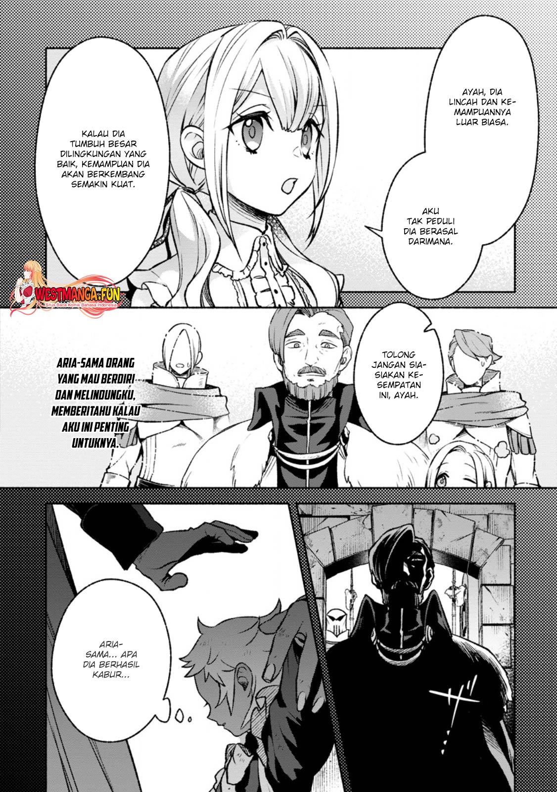Sono Monban, Saikyou ni Tsuki: Tsuihou sareta Bougyoryoku 9999 no Senshi, Outo no Monban toshite Musou suru Chapter 31 - halaman 6