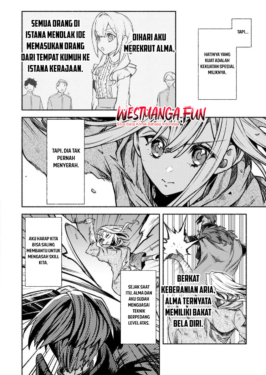 Sono Monban, Saikyou ni Tsuki: Tsuihou sareta Bougyoryoku 9999 no Senshi, Outo no Monban toshite Musou suru Chapter 32.1 - halaman 11