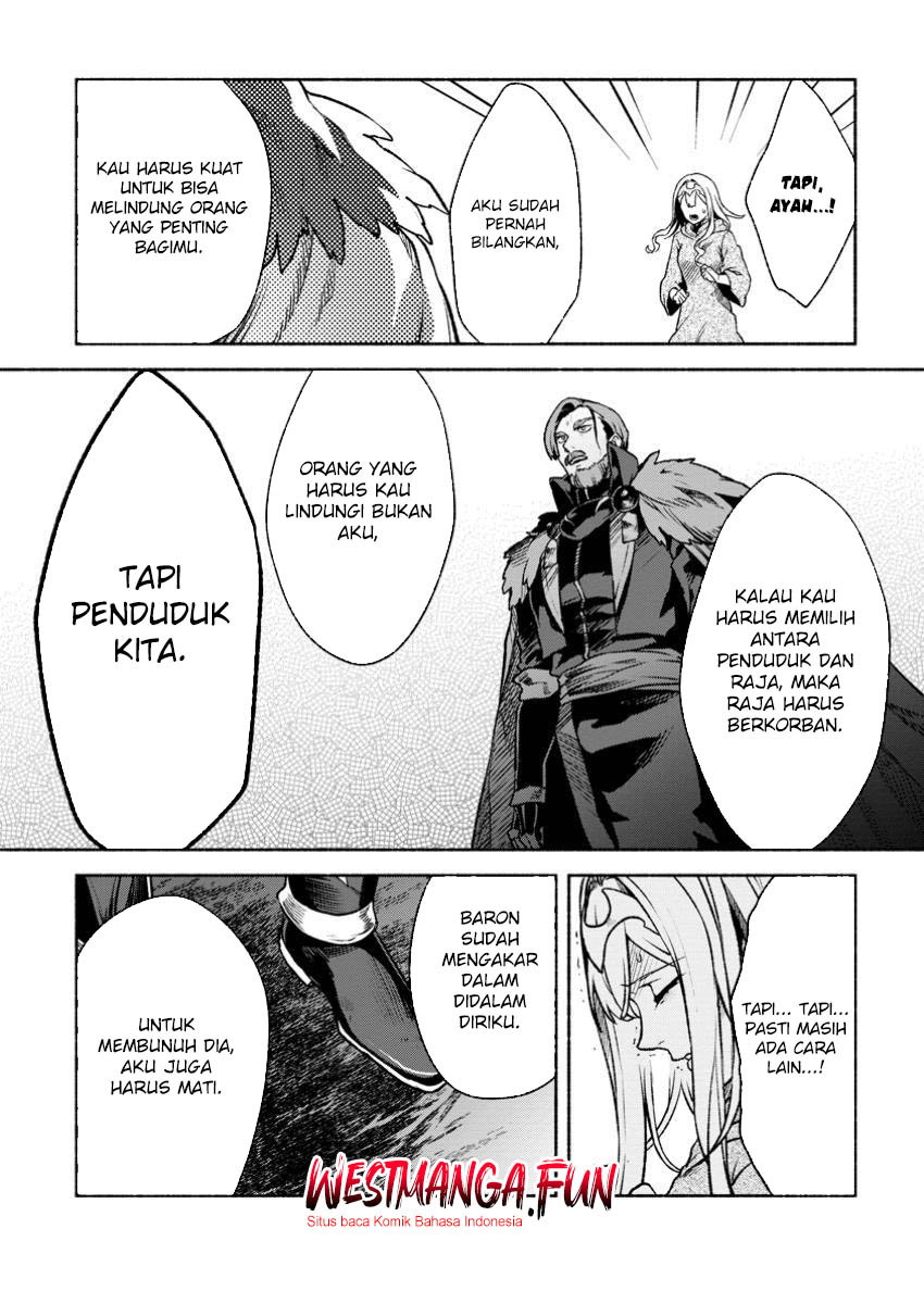 Sono Monban, Saikyou ni Tsuki: Tsuihou sareta Bougyoryoku 9999 no Senshi, Outo no Monban toshite Musou suru Chapter 32.1 - halaman 3