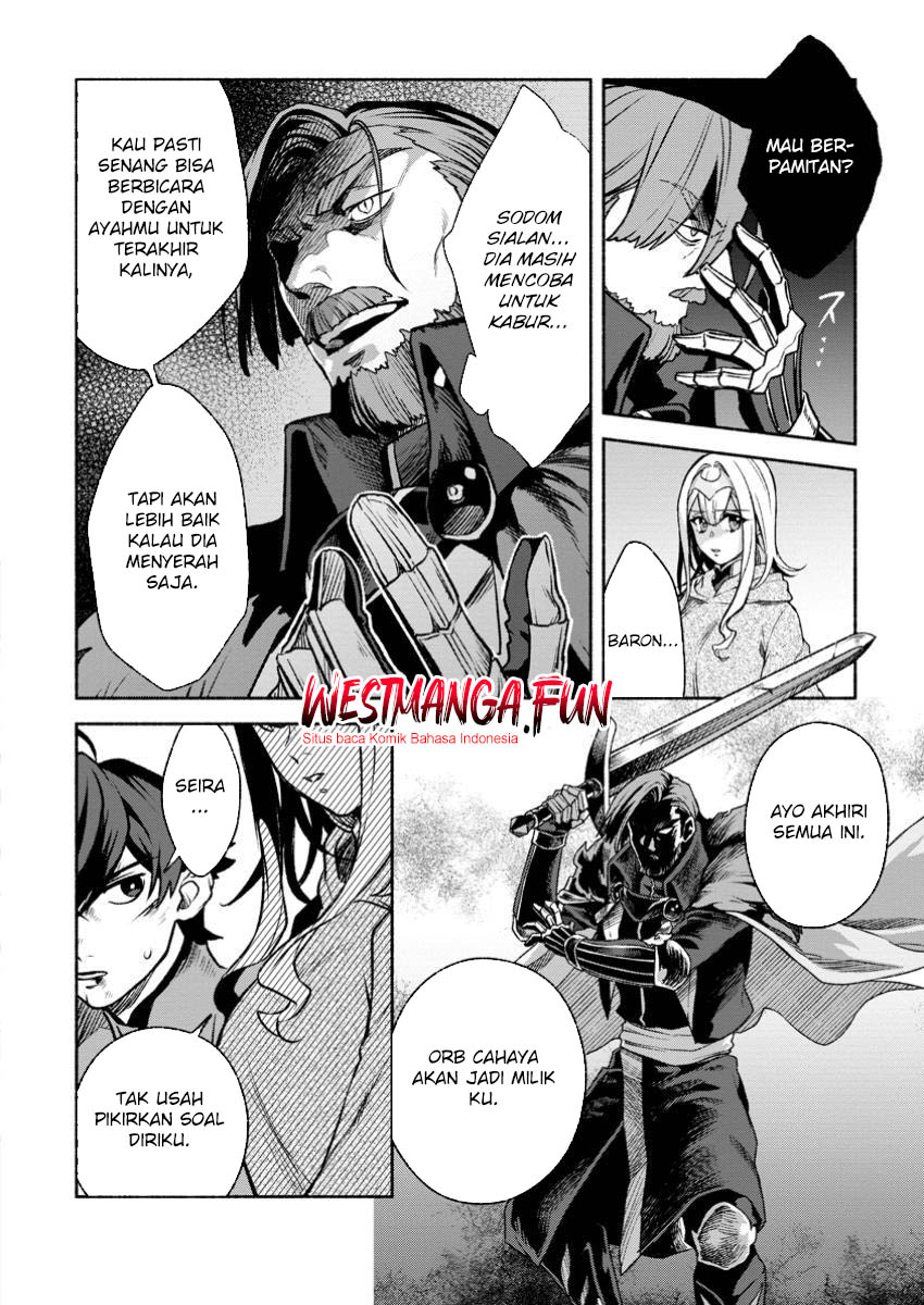 Sono Monban, Saikyou ni Tsuki: Tsuihou sareta Bougyoryoku 9999 no Senshi, Outo no Monban toshite Musou suru Chapter 32.1 - halaman 6