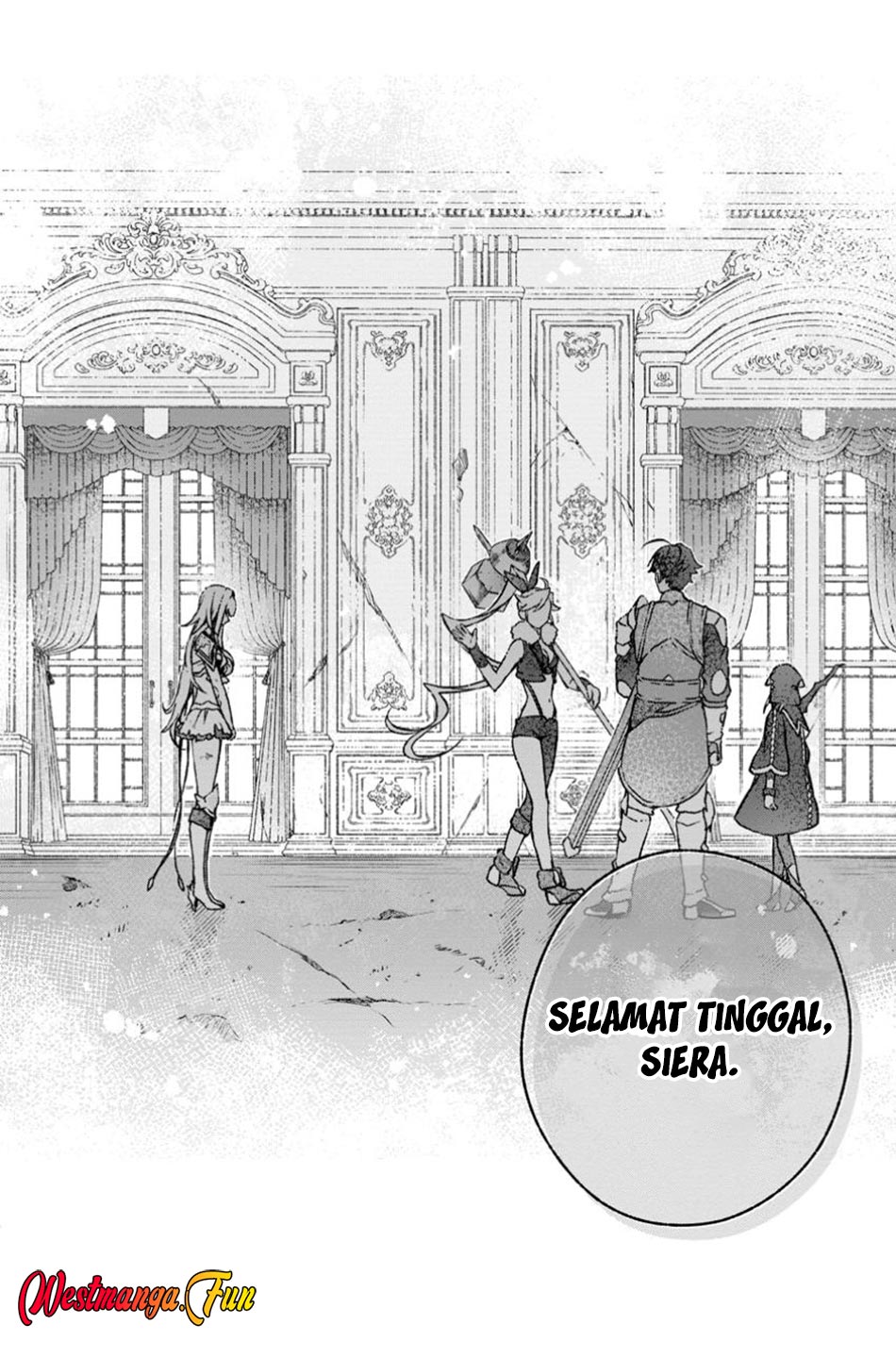 Sono Monban, Saikyou ni Tsuki: Tsuihou sareta Bougyoryoku 9999 no Senshi, Outo no Monban toshite Musou suru Chapter 32.3 - halaman 15