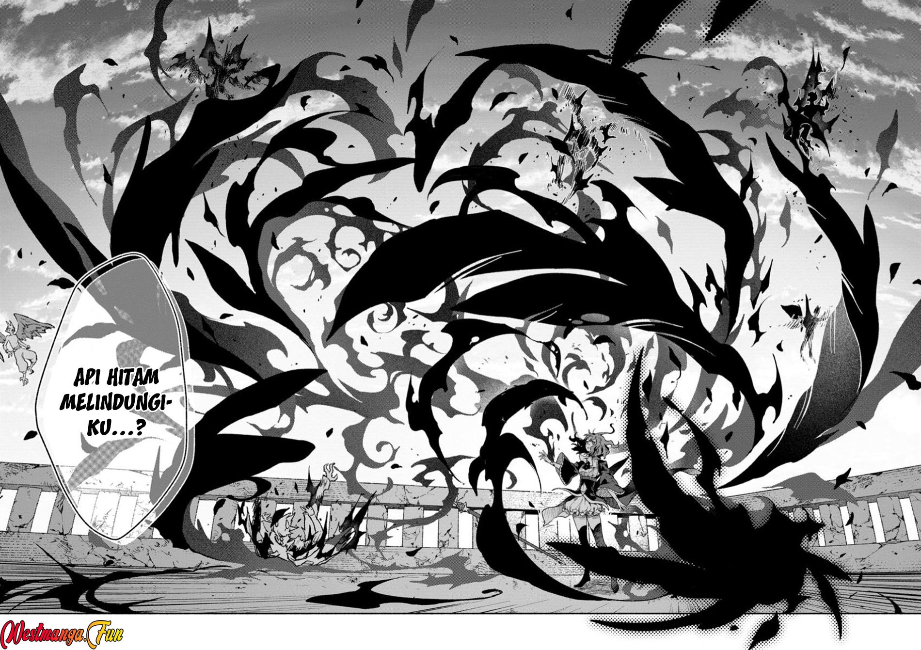 Sono Monban, Saikyou ni Tsuki: Tsuihou sareta Bougyoryoku 9999 no Senshi, Outo no Monban toshite Musou suru Chapter 33.1 - halaman 15