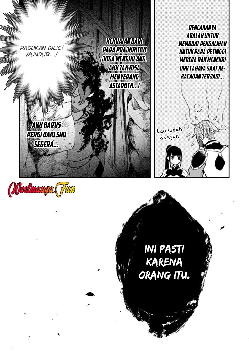 Sono Monban, Saikyou ni Tsuki: Tsuihou sareta Bougyoryoku 9999 no Senshi, Outo no Monban toshite Musou suru Chapter 33.2 - halaman 6
