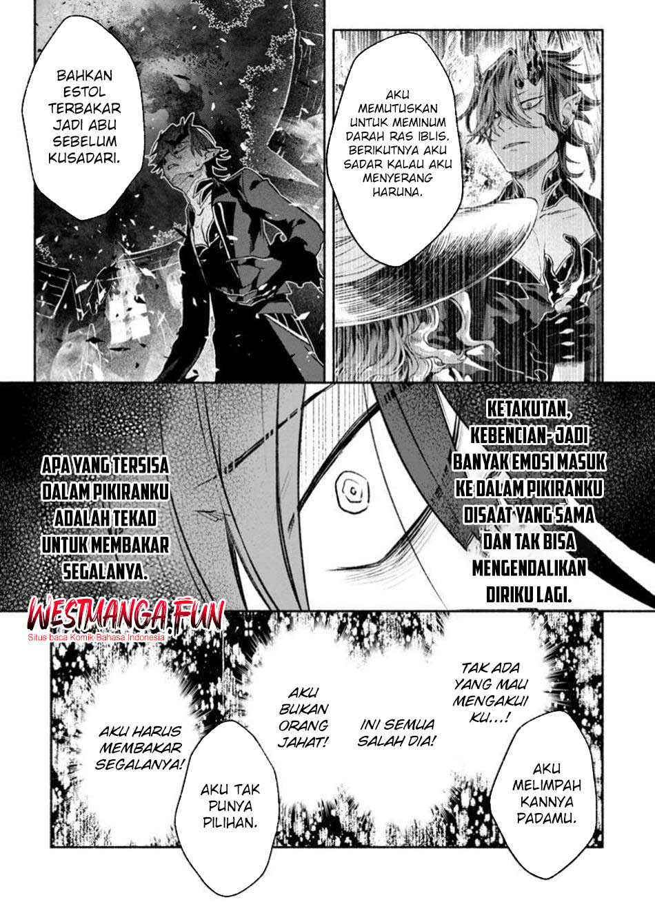 Sono Monban, Saikyou ni Tsuki: Tsuihou sareta Bougyoryoku 9999 no Senshi, Outo no Monban toshite Musou suru Chapter 34.1 - halaman 5