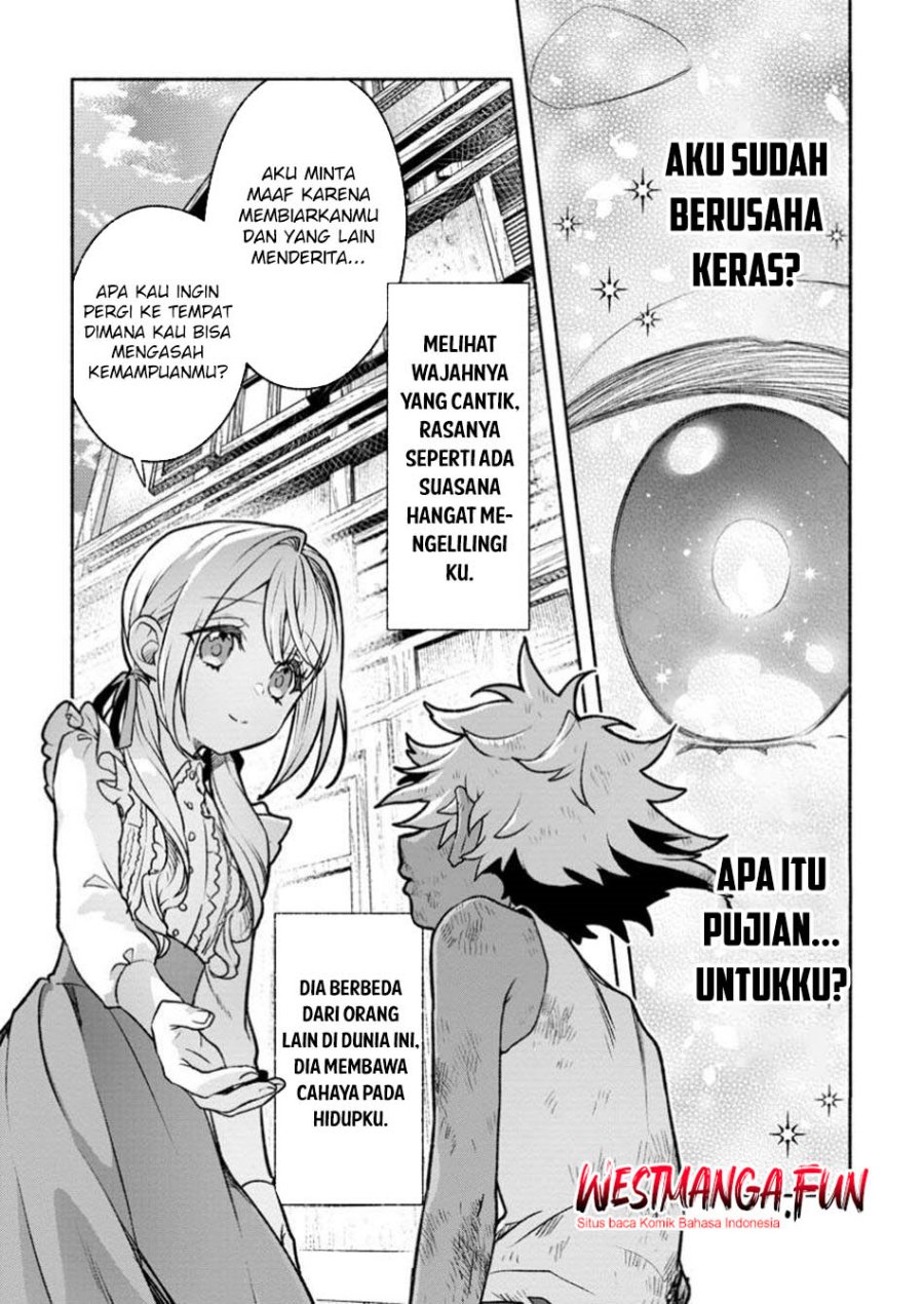 Sono Monban, Saikyou ni Tsuki: Tsuihou sareta Bougyoryoku 9999 no Senshi, Outo no Monban toshite Musou suru Chapter 34.2 - halaman 13