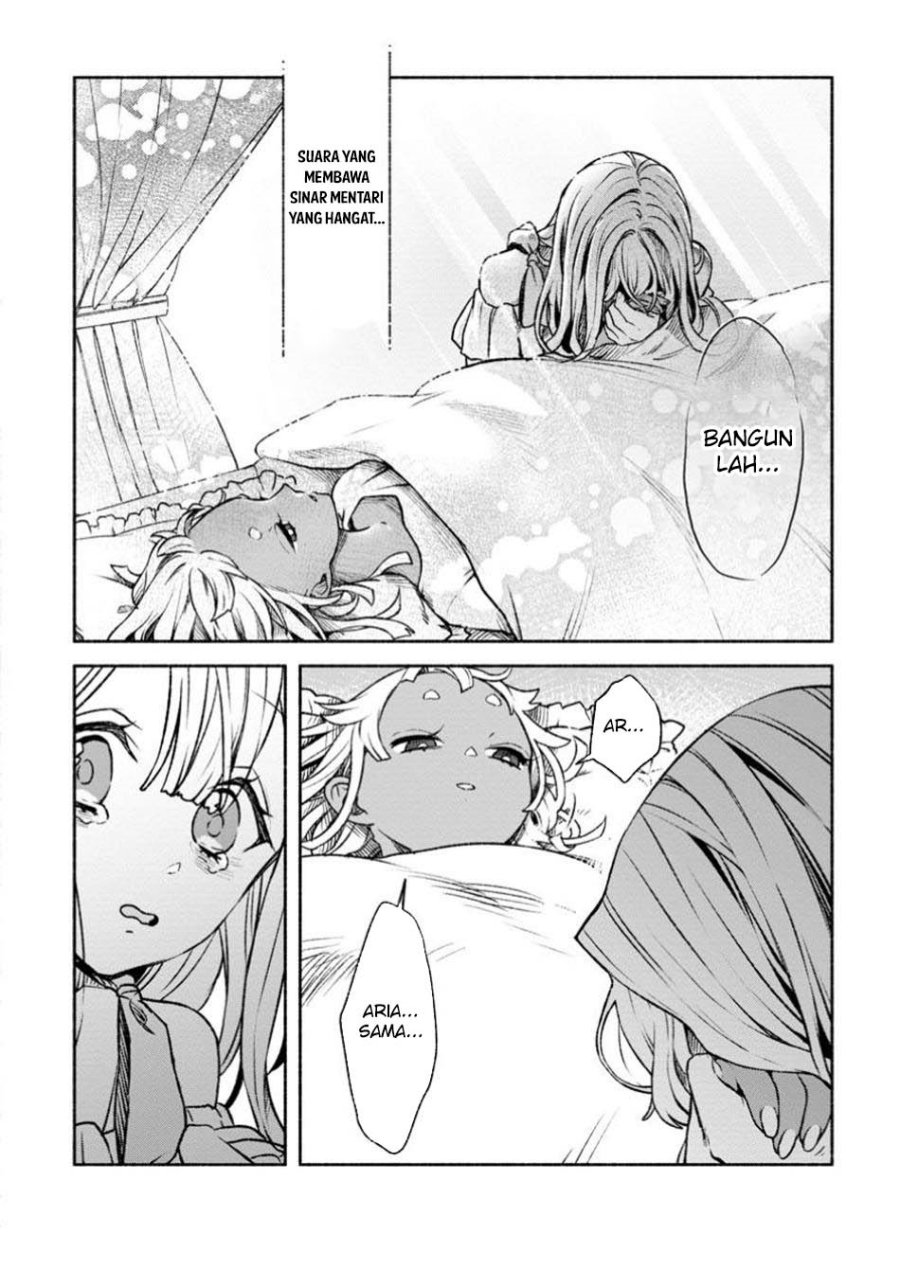 Sono Monban, Saikyou ni Tsuki: Tsuihou sareta Bougyoryoku 9999 no Senshi, Outo no Monban toshite Musou suru Chapter 34.3 - halaman 7