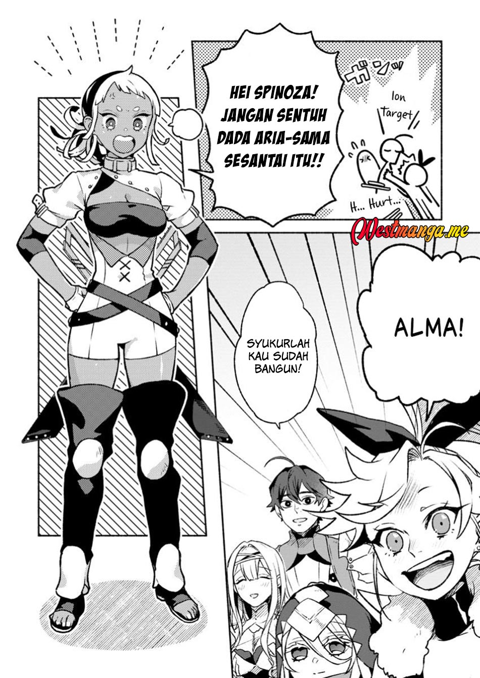 Sono Monban, Saikyou ni Tsuki: Tsuihou sareta Bougyoryoku 9999 no Senshi, Outo no Monban toshite Musou suru Chapter 35 - halaman 11