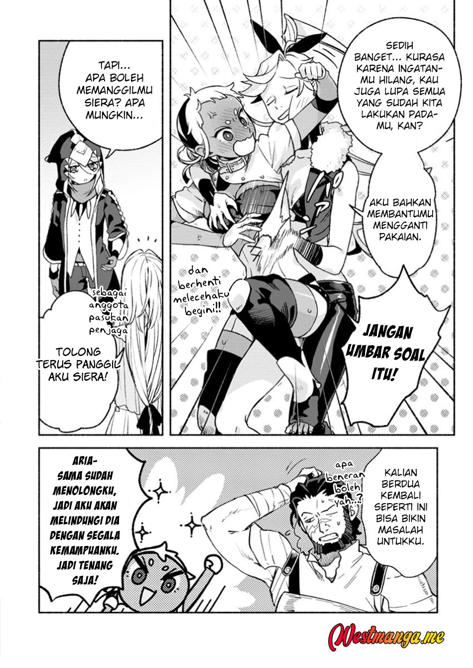 Sono Monban, Saikyou ni Tsuki: Tsuihou sareta Bougyoryoku 9999 no Senshi, Outo no Monban toshite Musou suru Chapter 35 - halaman 12