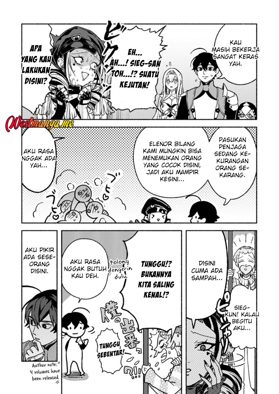 Sono Monban, Saikyou ni Tsuki: Tsuihou sareta Bougyoryoku 9999 no Senshi, Outo no Monban toshite Musou suru Chapter 35 - halaman 22