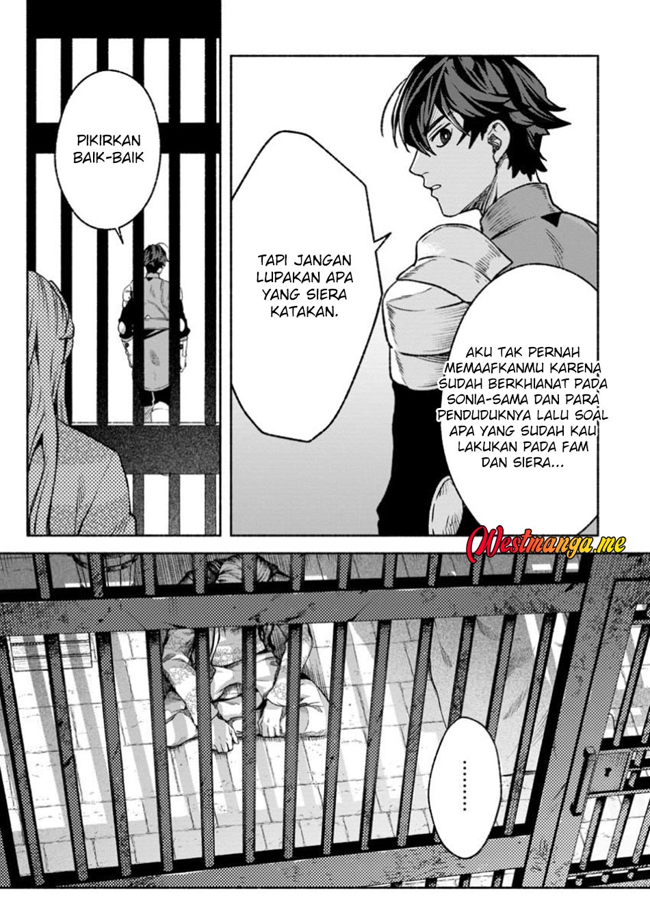Sono Monban, Saikyou ni Tsuki: Tsuihou sareta Bougyoryoku 9999 no Senshi, Outo no Monban toshite Musou suru Chapter 35 - halaman 28
