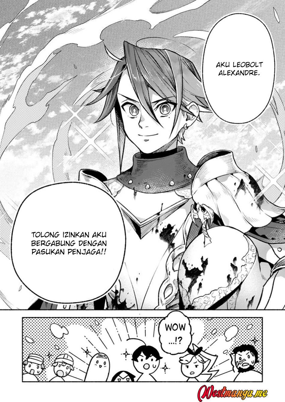 Sono Monban, Saikyou ni Tsuki: Tsuihou sareta Bougyoryoku 9999 no Senshi, Outo no Monban toshite Musou suru Chapter 35 - halaman 33