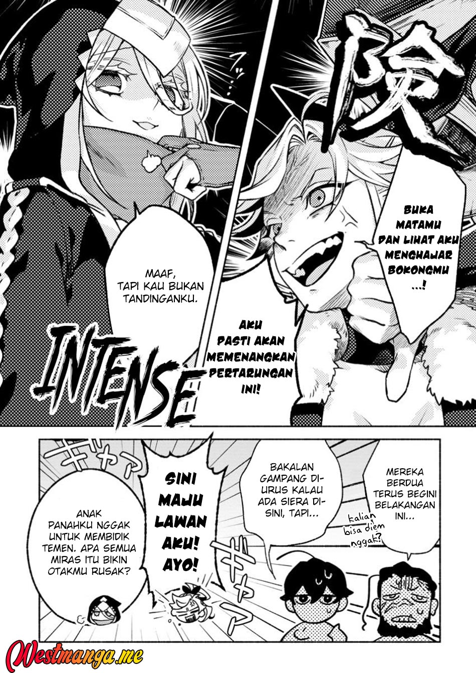 Sono Monban, Saikyou ni Tsuki: Tsuihou sareta Bougyoryoku 9999 no Senshi, Outo no Monban toshite Musou suru Chapter 35 - halaman 4