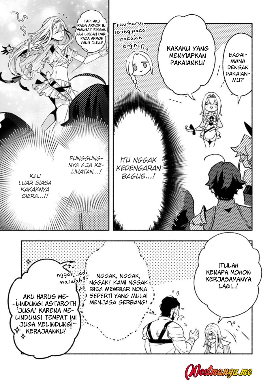 Sono Monban, Saikyou ni Tsuki: Tsuihou sareta Bougyoryoku 9999 no Senshi, Outo no Monban toshite Musou suru Chapter 35 - halaman 9