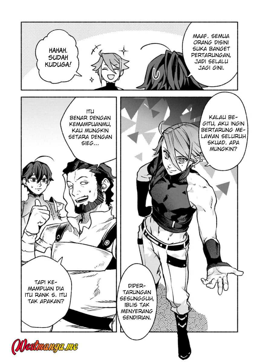 Sono Monban, Saikyou ni Tsuki: Tsuihou sareta Bougyoryoku 9999 no Senshi, Outo no Monban toshite Musou suru Chapter 36 - halaman 10