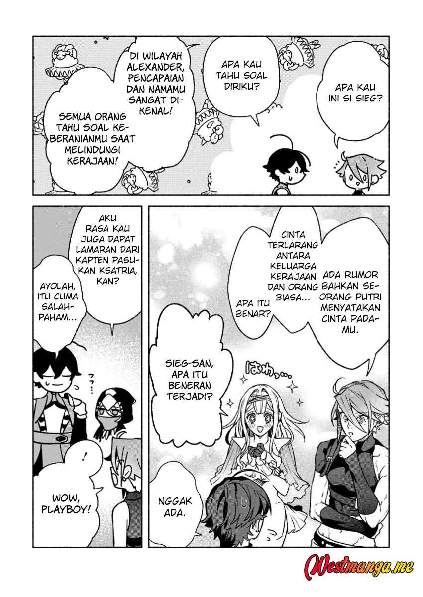 Sono Monban, Saikyou ni Tsuki: Tsuihou sareta Bougyoryoku 9999 no Senshi, Outo no Monban toshite Musou suru Chapter 36 - halaman 11