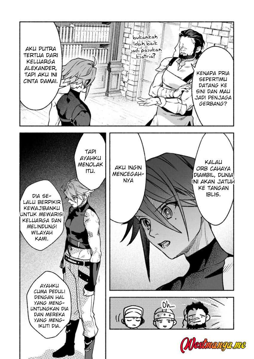 Sono Monban, Saikyou ni Tsuki: Tsuihou sareta Bougyoryoku 9999 no Senshi, Outo no Monban toshite Musou suru Chapter 36 - halaman 5