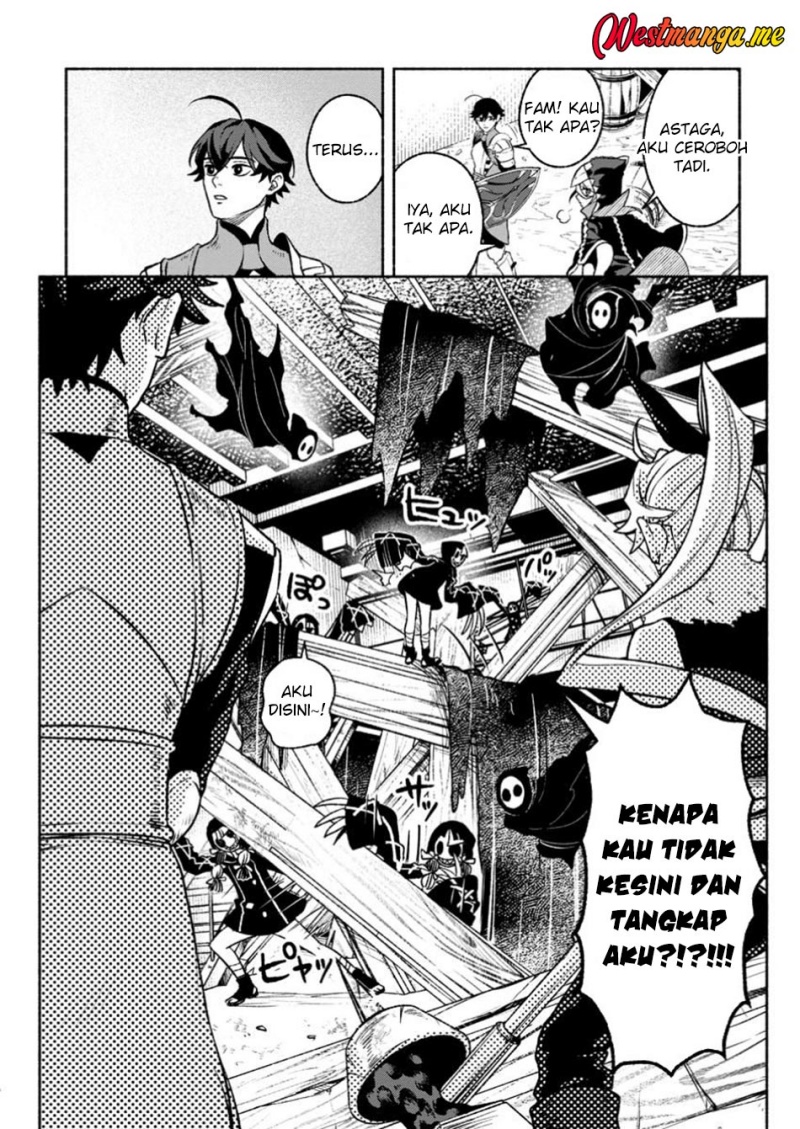 Sono Monban, Saikyou ni Tsuki: Tsuihou sareta Bougyoryoku 9999 no Senshi, Outo no Monban toshite Musou suru Chapter 37 - halaman 19