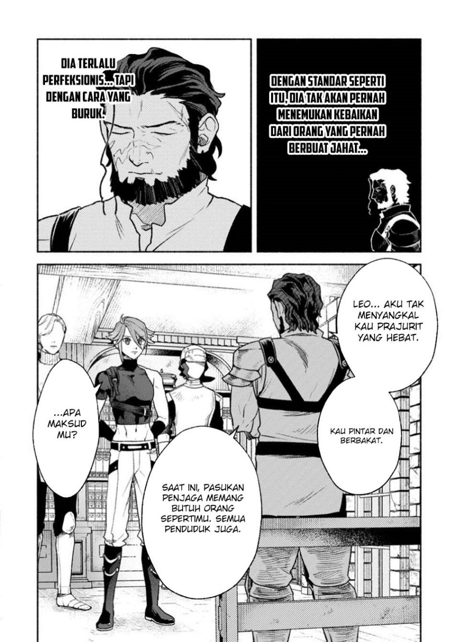 Sono Monban, Saikyou ni Tsuki: Tsuihou sareta Bougyoryoku 9999 no Senshi, Outo no Monban toshite Musou suru Chapter 38 - halaman 12