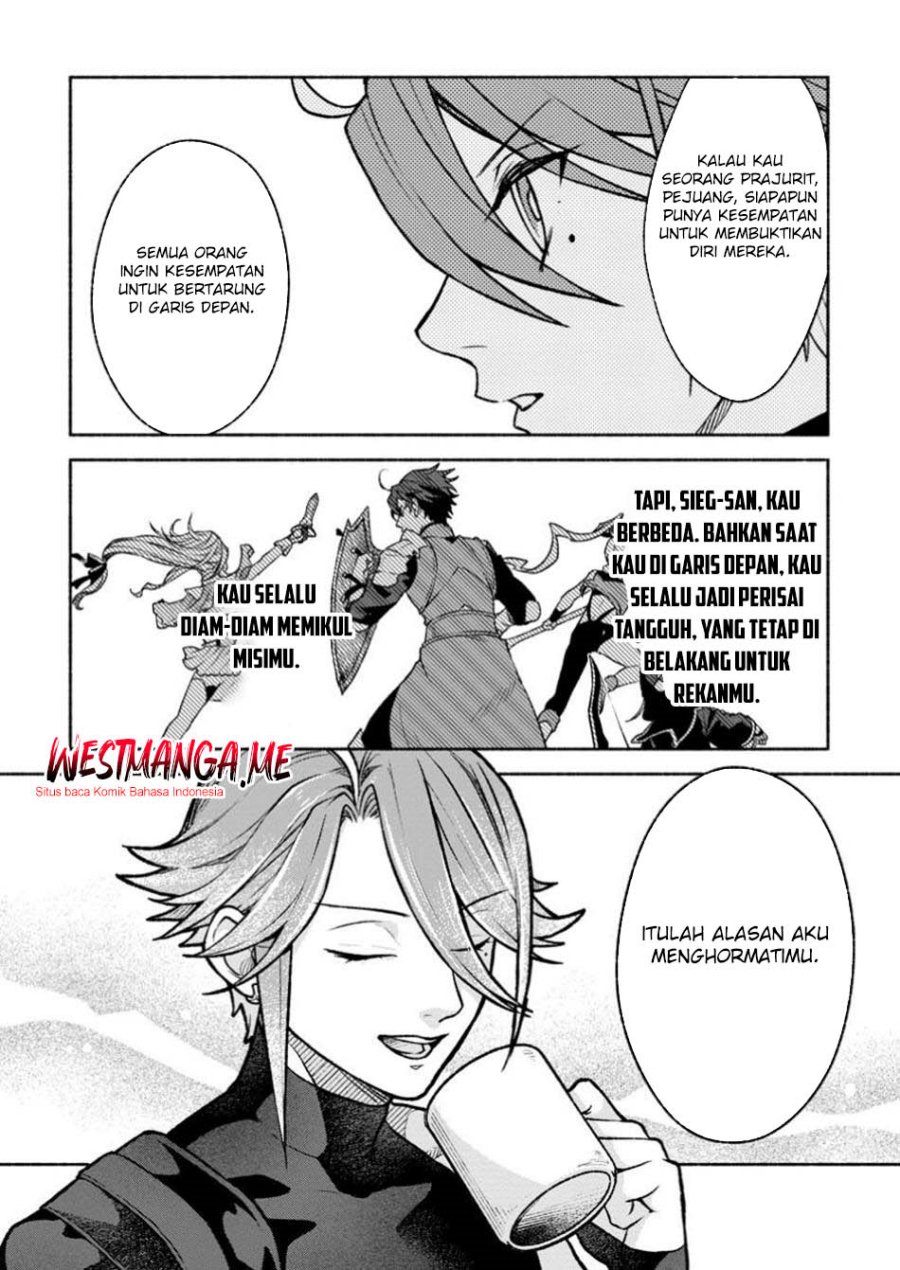 Sono Monban, Saikyou ni Tsuki: Tsuihou sareta Bougyoryoku 9999 no Senshi, Outo no Monban toshite Musou suru Chapter 38 - halaman 22