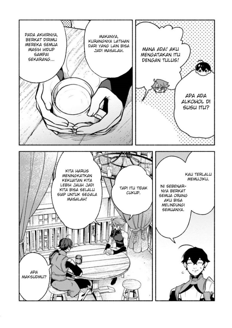 Sono Monban, Saikyou ni Tsuki: Tsuihou sareta Bougyoryoku 9999 no Senshi, Outo no Monban toshite Musou suru Chapter 38 - halaman 23