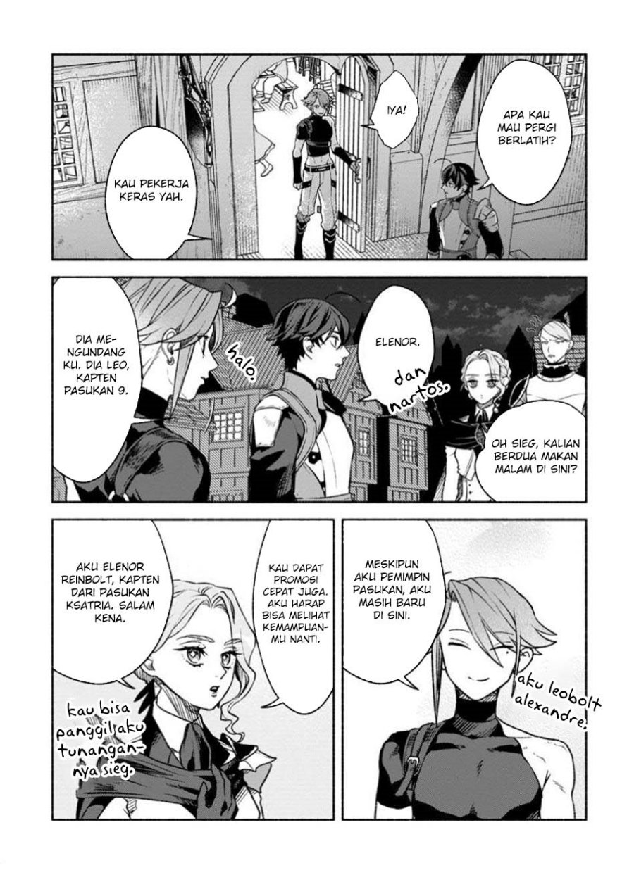 Sono Monban, Saikyou ni Tsuki: Tsuihou sareta Bougyoryoku 9999 no Senshi, Outo no Monban toshite Musou suru Chapter 38 - halaman 27