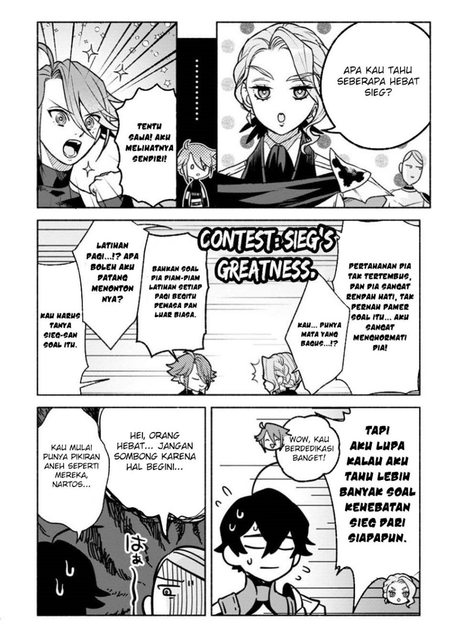 Sono Monban, Saikyou ni Tsuki: Tsuihou sareta Bougyoryoku 9999 no Senshi, Outo no Monban toshite Musou suru Chapter 38 - halaman 29