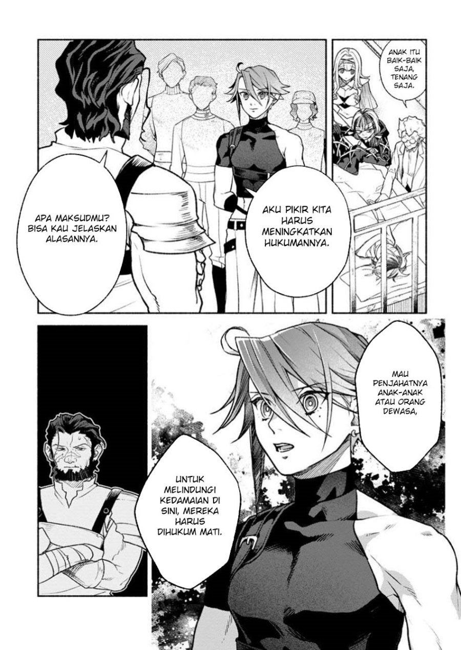 Sono Monban, Saikyou ni Tsuki: Tsuihou sareta Bougyoryoku 9999 no Senshi, Outo no Monban toshite Musou suru Chapter 38 - halaman 6