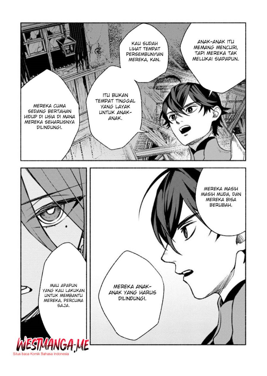 Sono Monban, Saikyou ni Tsuki: Tsuihou sareta Bougyoryoku 9999 no Senshi, Outo no Monban toshite Musou suru Chapter 38 - halaman 7