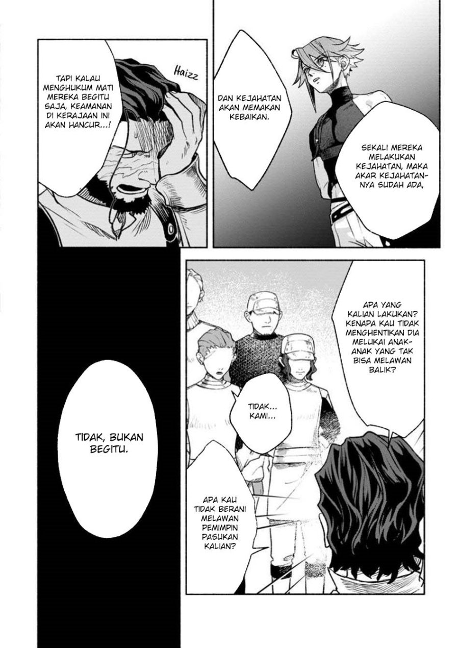 Sono Monban, Saikyou ni Tsuki: Tsuihou sareta Bougyoryoku 9999 no Senshi, Outo no Monban toshite Musou suru Chapter 38 - halaman 8