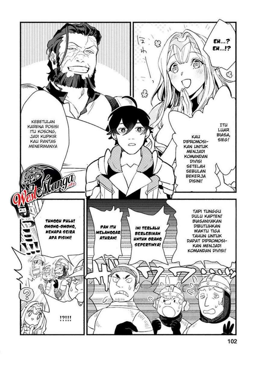 Sono Monban, Saikyou ni Tsuki: Tsuihou sareta Bougyoryoku 9999 no Senshi, Outo no Monban toshite Musou suru Chapter 4 - halaman 12