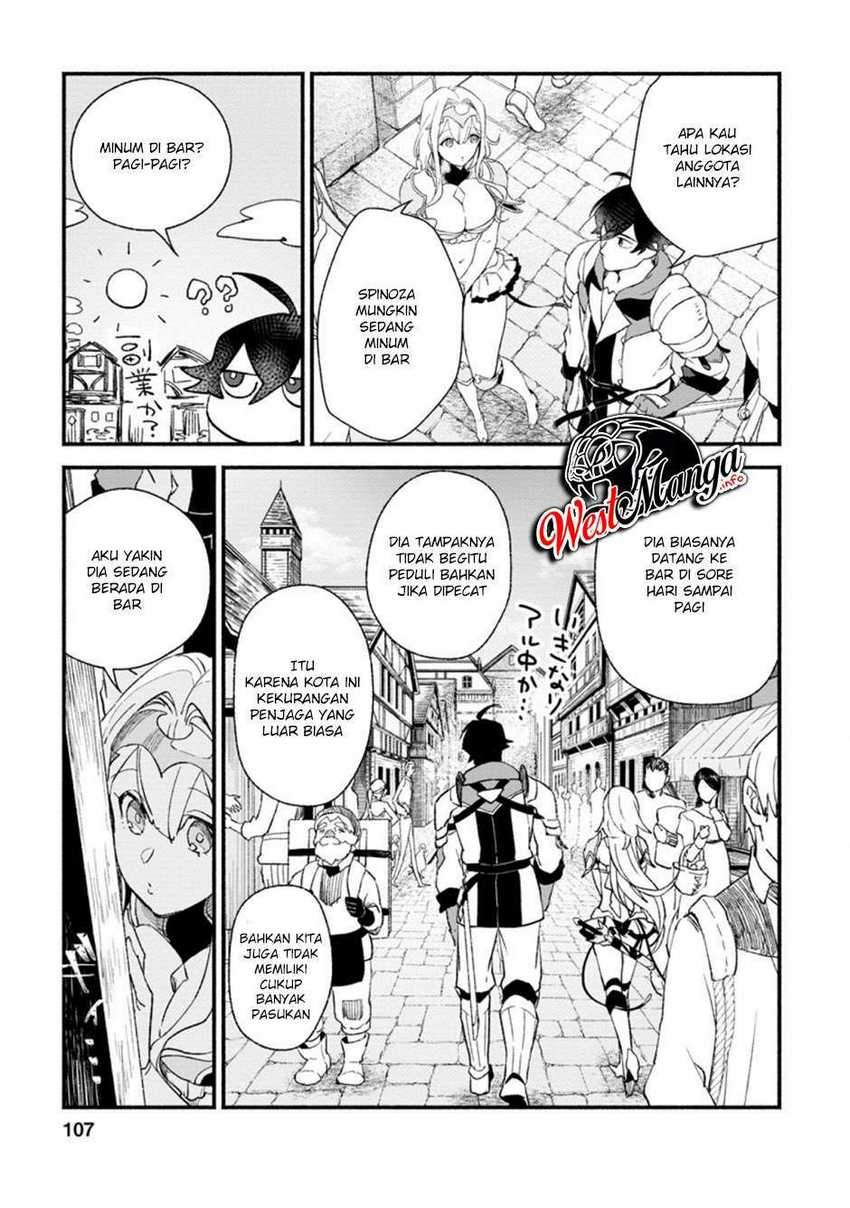 Sono Monban, Saikyou ni Tsuki: Tsuihou sareta Bougyoryoku 9999 no Senshi, Outo no Monban toshite Musou suru Chapter 4 - halaman 17