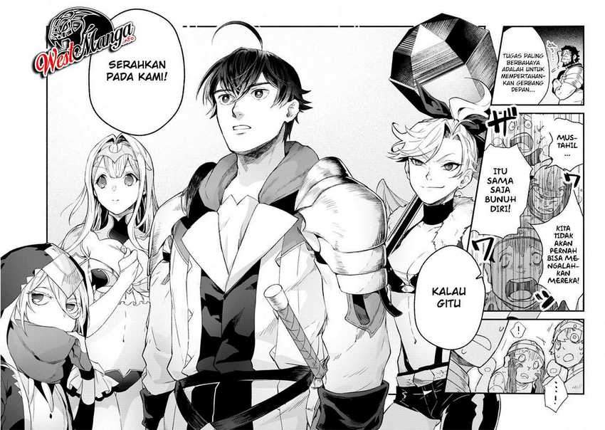 Sono Monban, Saikyou ni Tsuki: Tsuihou sareta Bougyoryoku 9999 no Senshi, Outo no Monban toshite Musou suru Chapter 5 - halaman 29