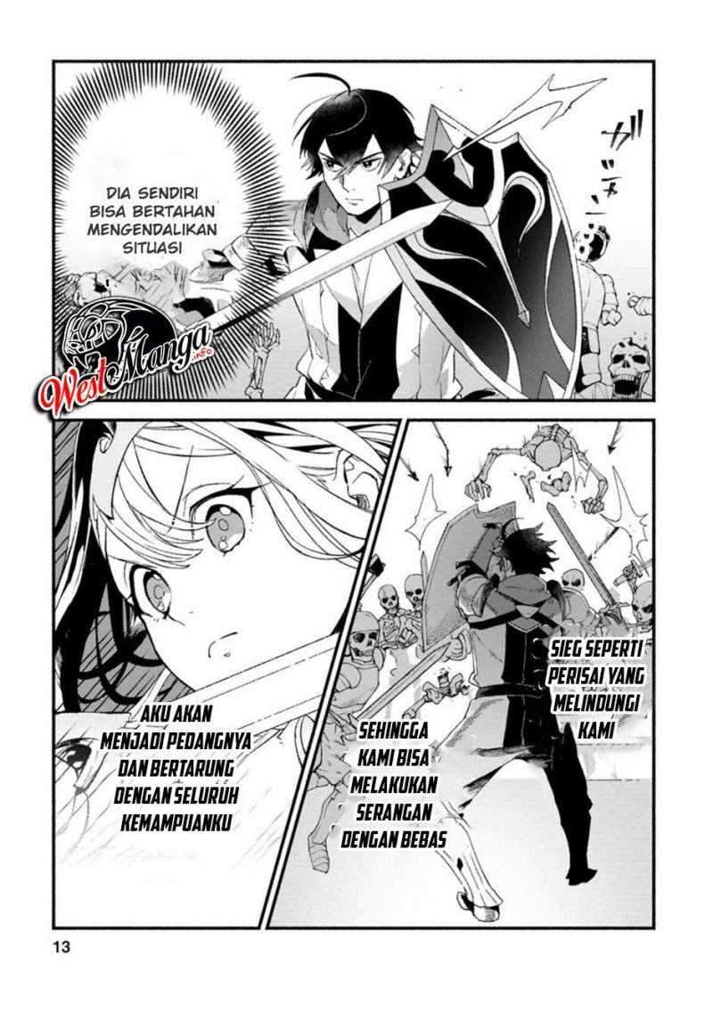 Sono Monban, Saikyou ni Tsuki: Tsuihou sareta Bougyoryoku 9999 no Senshi, Outo no Monban toshite Musou suru Chapter 6 - halaman 13