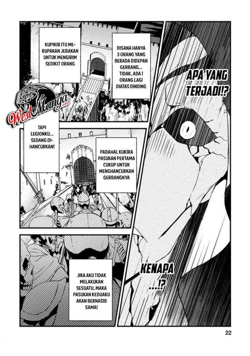 Sono Monban, Saikyou ni Tsuki: Tsuihou sareta Bougyoryoku 9999 no Senshi, Outo no Monban toshite Musou suru Chapter 6 - halaman 22