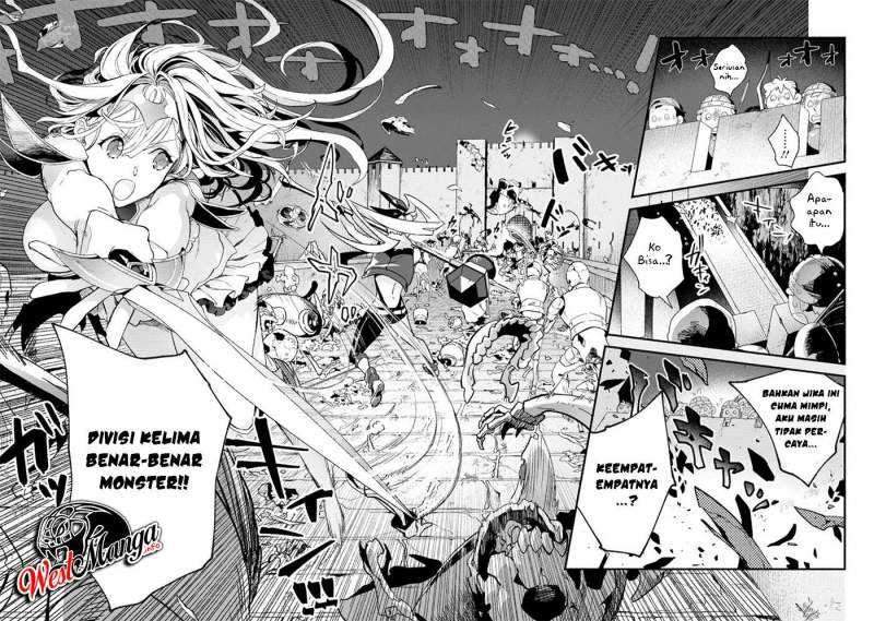 Sono Monban, Saikyou ni Tsuki: Tsuihou sareta Bougyoryoku 9999 no Senshi, Outo no Monban toshite Musou suru Chapter 6 - halaman 9