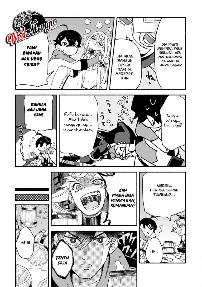 Sono Monban, Saikyou ni Tsuki: Tsuihou sareta Bougyoryoku 9999 no Senshi, Outo no Monban toshite Musou suru Chapter 7.2 - halaman 17