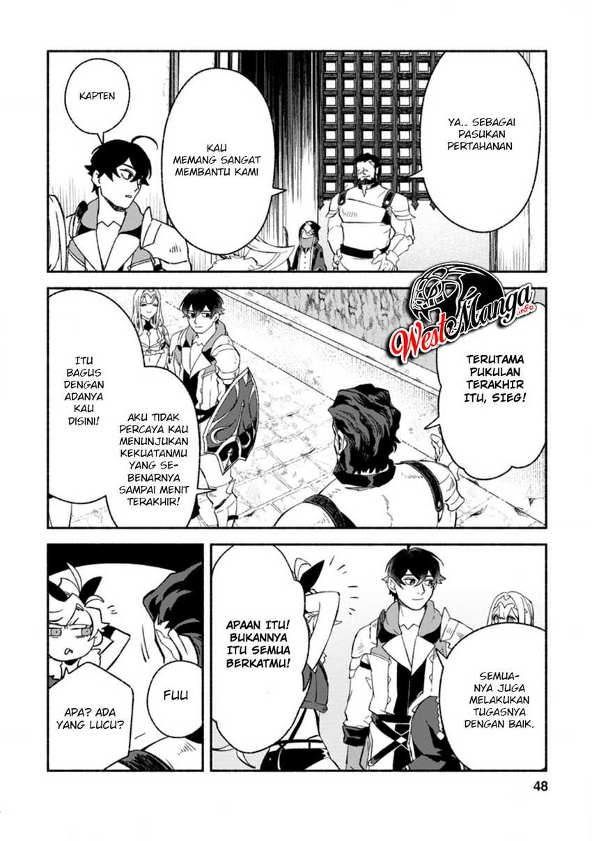 Sono Monban, Saikyou ni Tsuki: Tsuihou sareta Bougyoryoku 9999 no Senshi, Outo no Monban toshite Musou suru Chapter 7.2 - halaman 3