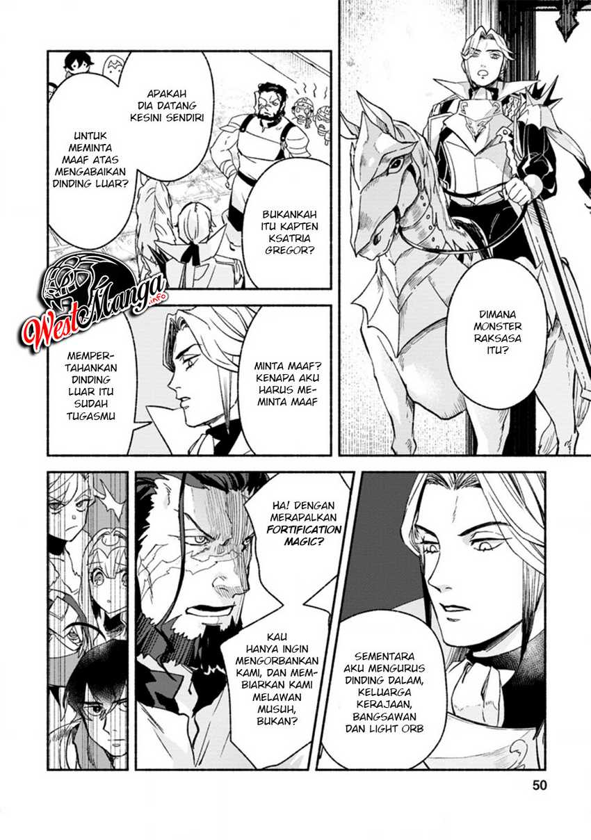 Sono Monban, Saikyou ni Tsuki: Tsuihou sareta Bougyoryoku 9999 no Senshi, Outo no Monban toshite Musou suru Chapter 7.2 - halaman 5