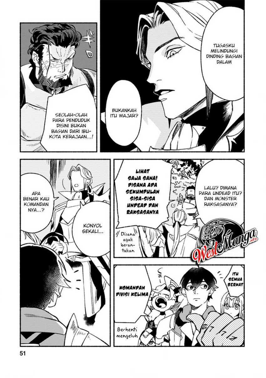 Sono Monban, Saikyou ni Tsuki: Tsuihou sareta Bougyoryoku 9999 no Senshi, Outo no Monban toshite Musou suru Chapter 7.2 - halaman 6