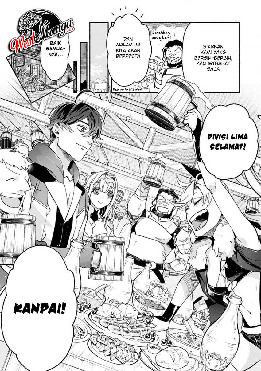 Sono Monban, Saikyou ni Tsuki: Tsuihou sareta Bougyoryoku 9999 no Senshi, Outo no Monban toshite Musou suru Chapter 7.2 - halaman 8